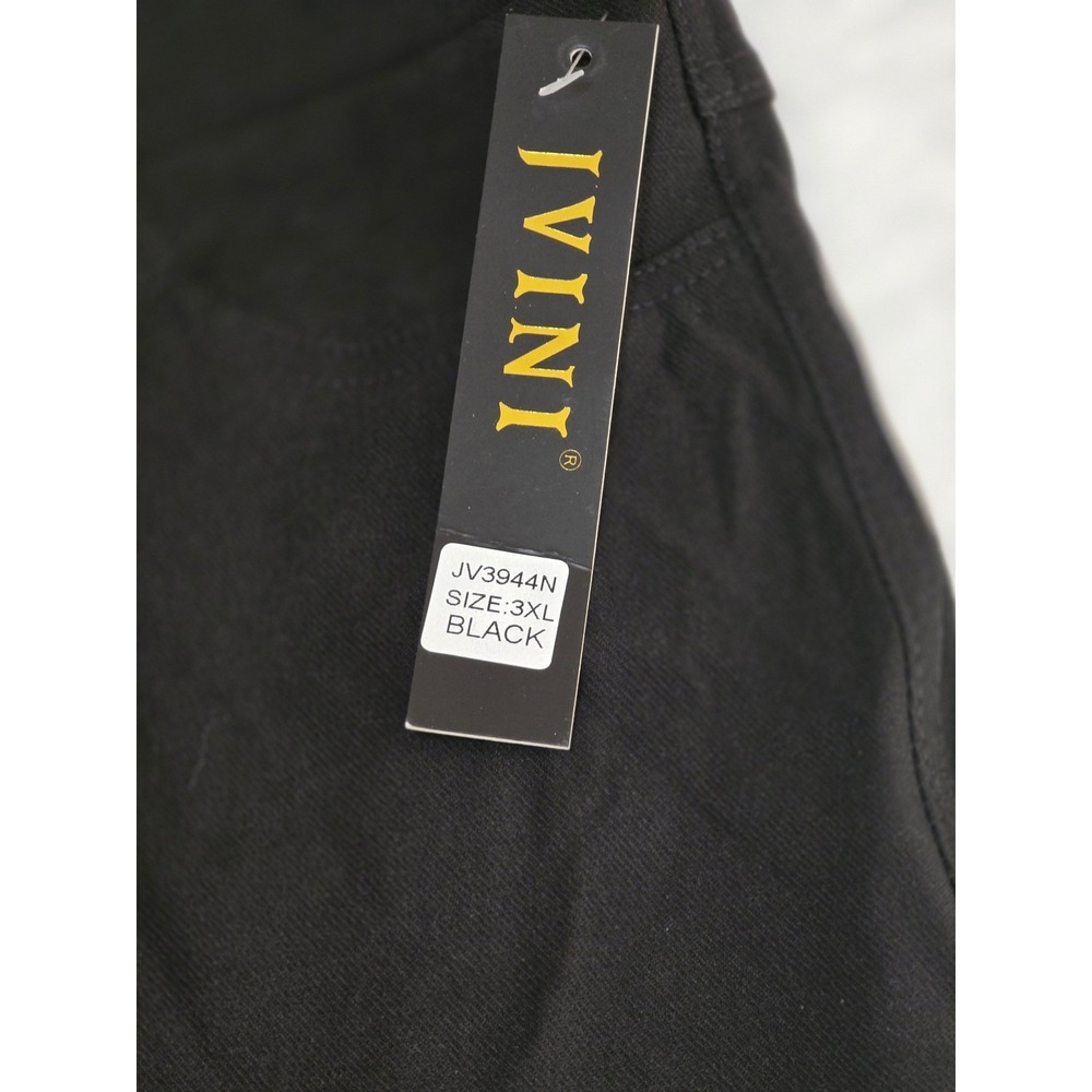 JVINI Women's‎ Black High Waist Pull On Pants Size 3XL (small) JV3944N /0484 - Picture 3 of 3